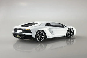 Aoshima Snap Kit 07-PW Lamborghini Aventador S (Pearl White) 1/32 Model Kit - A-Z Toy Hobby