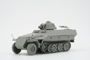 Border Model BT042 Sd.Kfz.251 Ausf.D with R35 Turret 1/35 Model Kit - A-Z Toy Hobby