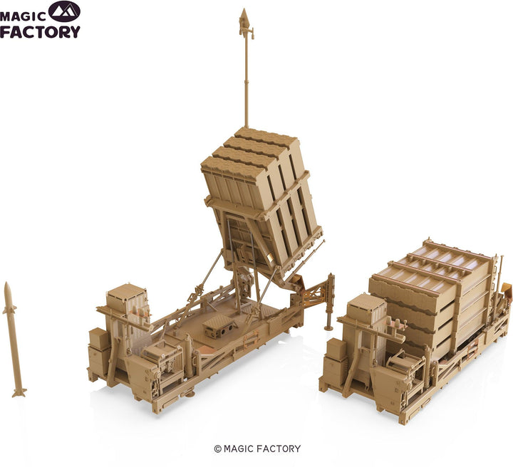 Magic Factory Air Defense System "Iron Dome" 1/35 Model Kit - A-Z Toy Hobby