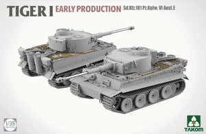 Takom 2196 Tiger I Early Sd.Kfz.181 Pz.Kpfw.VI Ausf.E 1/35 Model Kit - A-Z Toy Hobby