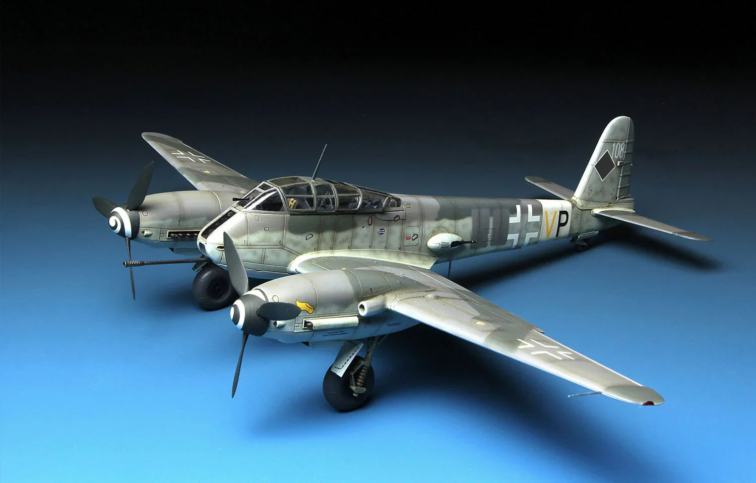 Meng LS-001 Messerschmitt Me-410B-2/U4 Heavy Fighter 1/48 Model Kit - A-Z Toy Hobby