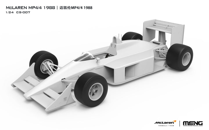 Meng 1988 McLaren MP4/4 1/24 Model Kit - A-Z Toy Hobby