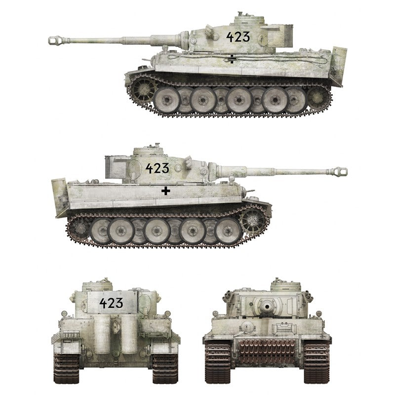 Border Model BT034 Tiger I Early Production "Battle of Kharkov" 1/35 Model Kit - A-Z Toy Hobby