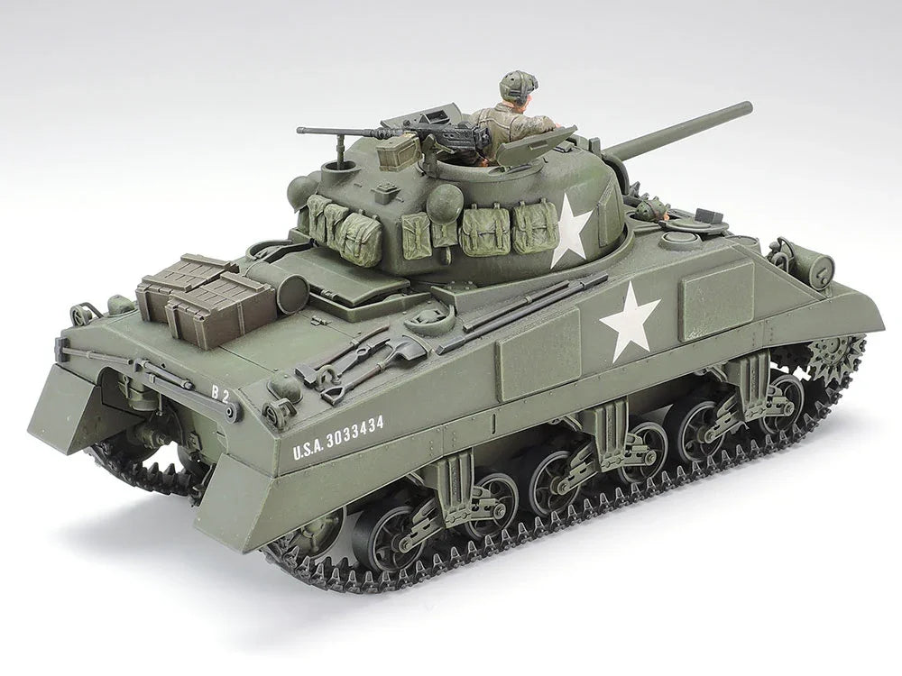 Tamiya 35190 US Medium Tank M4 Sherman Early Production 1/35 Model Kit - A-Z Toy Hobby
