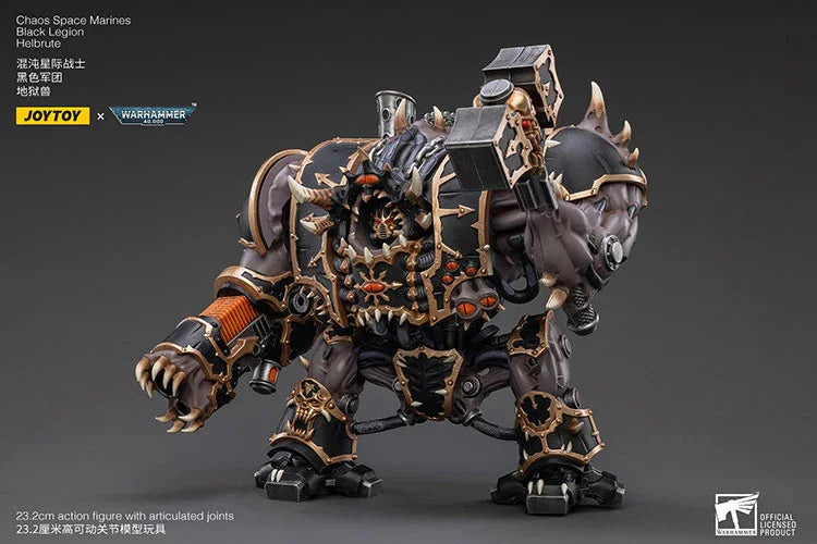 Joy Toy Warhammer 40K Black Legion Helbrute 1/18 Action Figure - A-Z Toy Hobby