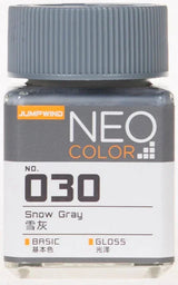 Jumpwind 030 Neo Color Gloss Snow Gray Paint 18ml - A-Z Toy Hobby