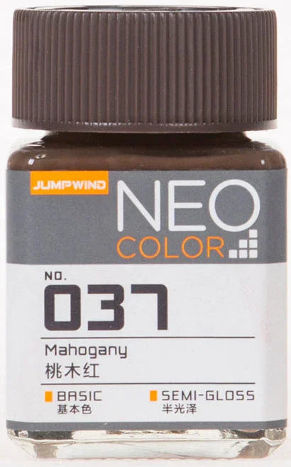 Jumpwind 037 Neo Color Semi Gloss Mahogany Paint 18ml - A-Z Toy Hobby