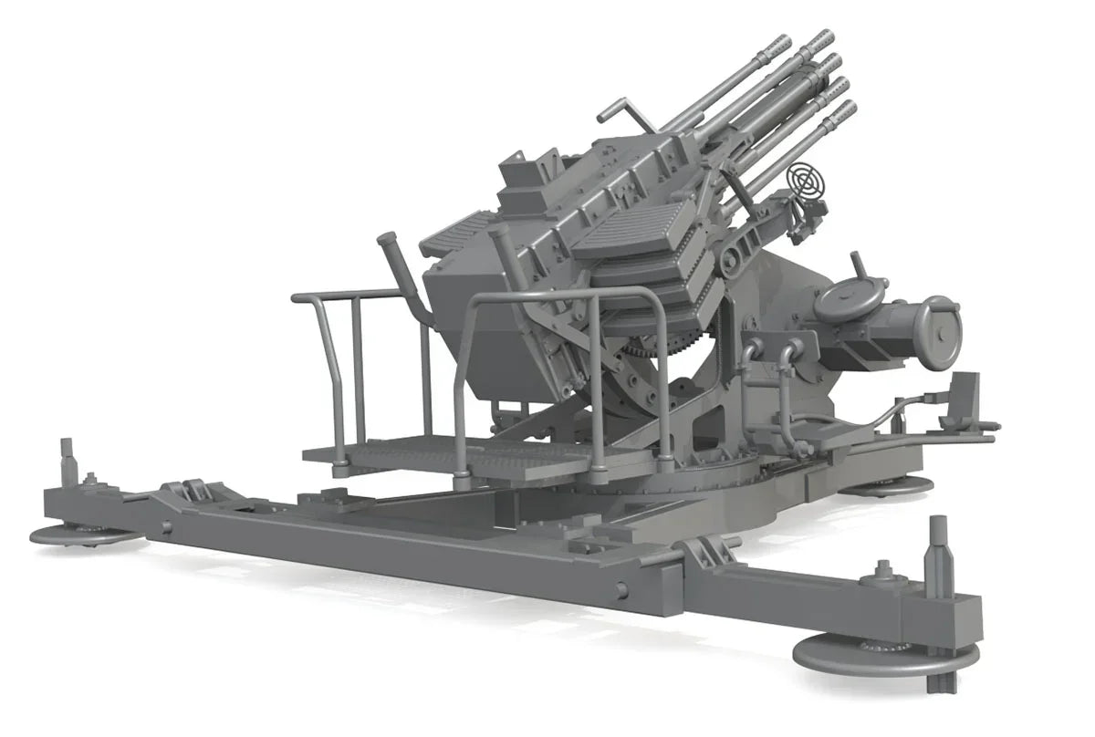 Das Werk 35005 2cm Salvenmaschinenkanone SMK 18 - Typ 2 1/35 Model Kit - A-Z Toy Hobby