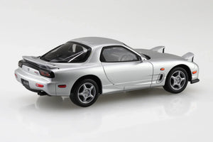 Aoshima Snap Kit 04-SS Efini FD3S RX-7 (Silver-Stone Metallic) 1/32 Model Kit - A-Z Toy Hobby