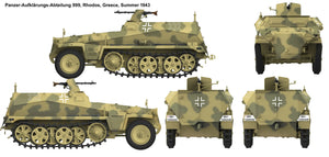 Das Werk 16018 Sd.Kfz. 250/1 Ausf. A 1/16 Model Kit - A-Z Toy Hobby