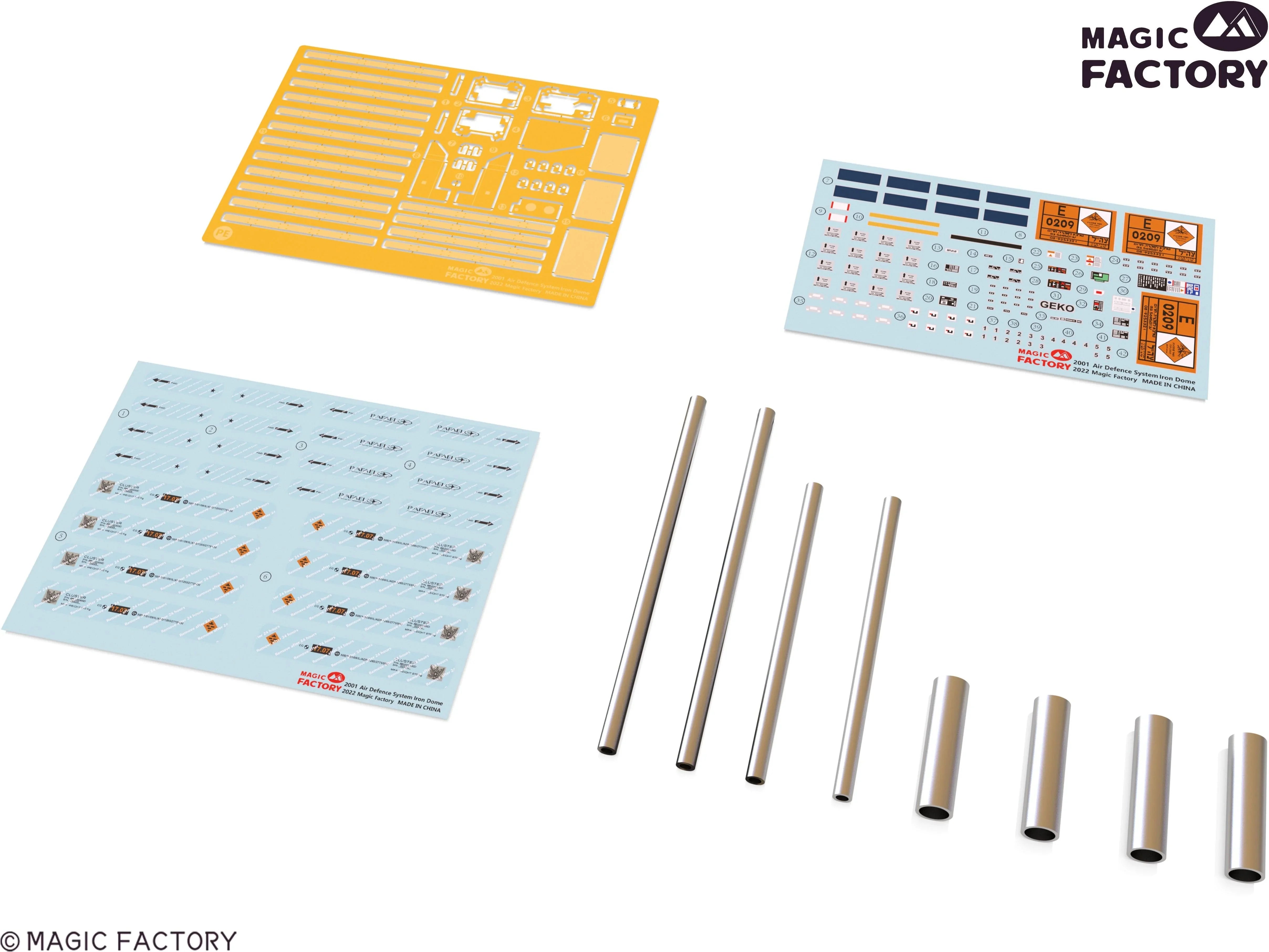 Magic Factory Air Defense System "Iron Dome" 1/35 Model Kit - A-Z Toy Hobby