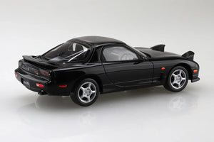 Aoshima Snap Kit 04-BB Efini FD3S RX-7 (Brilliant Black) 1/32 Model Kit - A-Z Toy Hobby