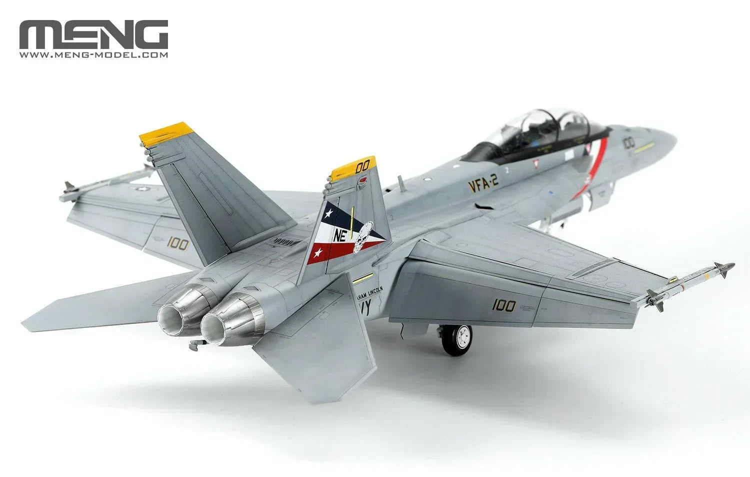 Meng LS-016 F/A-18F Super Hornet Bounty Hunters 1/48 Model Kit - A-Z Toy Hobby