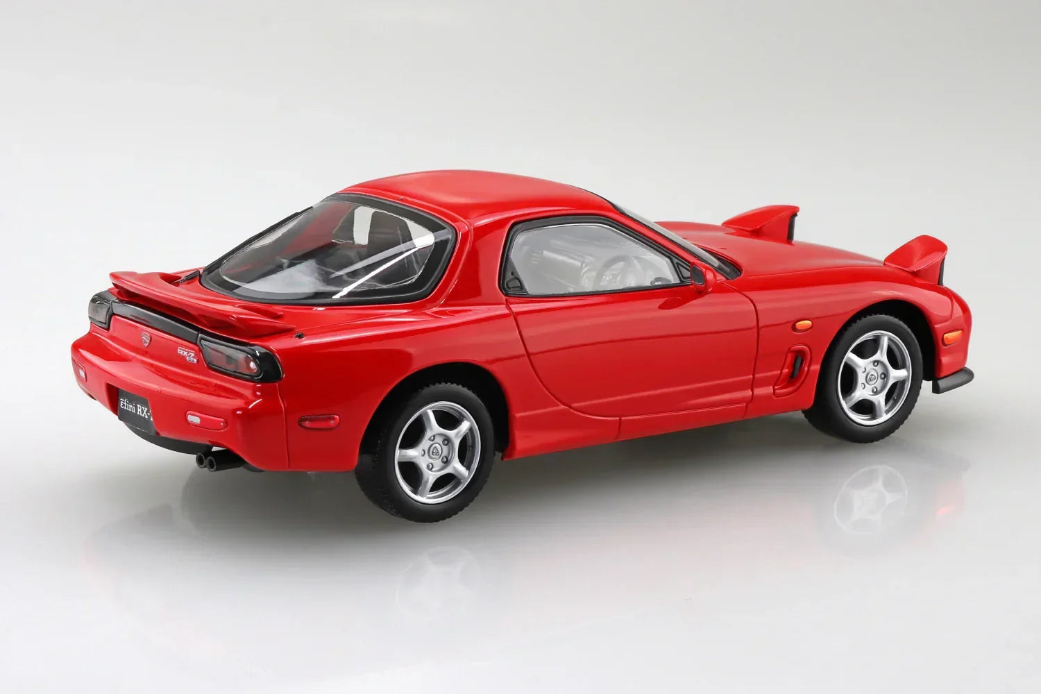 Aoshima Snap Kit 04-VR Efini FD3S RX-7 (Vintage Red) 1/32 Model Kit - A-Z Toy Hobby