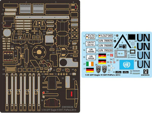 Das Werk 35039 GFF Eagle IV EKT / FuPers 2013 2 in 1 1/35 Model Kit - A-Z Toy Hobby