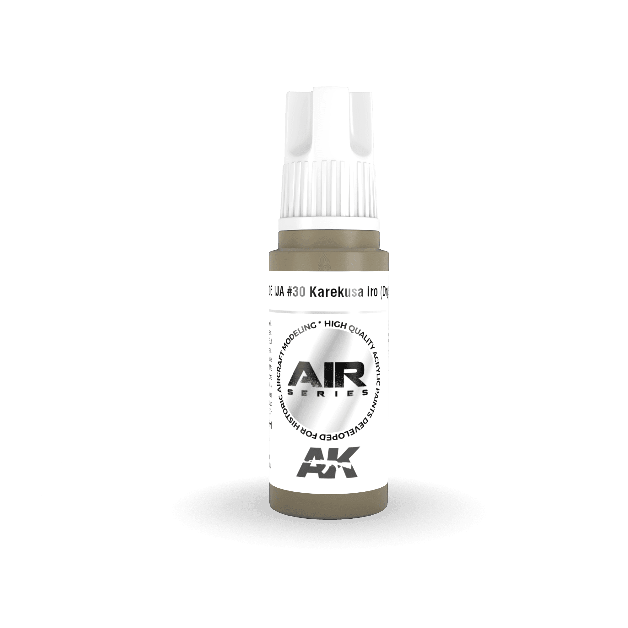 AK Interactive AK11905 3G Air IJA #30 Karekusa Iro (Dry Grass) Paint 17ml - A-Z Toy Hobby