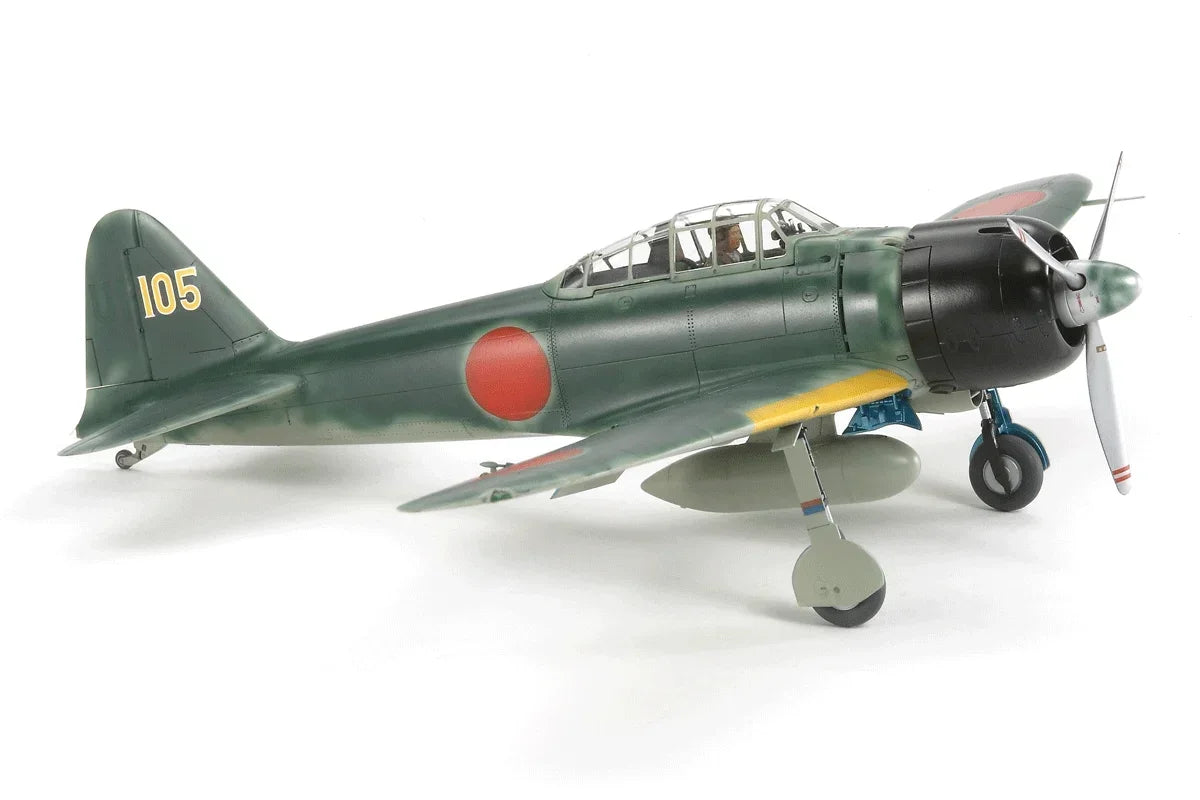 Tamiya 61108 Mitsubishi A6M3/3A (Zeke) 1/48 Model Kit - A-Z Toy Hobby