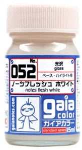 Gaia Notes Base Color 052 Notes Flesh White Lacquer Paint 15ml - A-Z Toy Hobby
