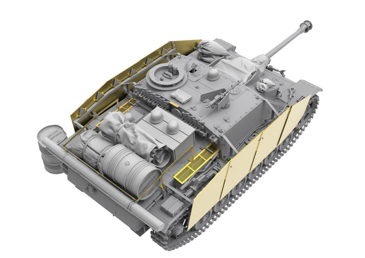 Border Model BT020 StuG III Ausf.G with Full Interior and Figures 1/35 Model Kit - A-Z Toy Hobby