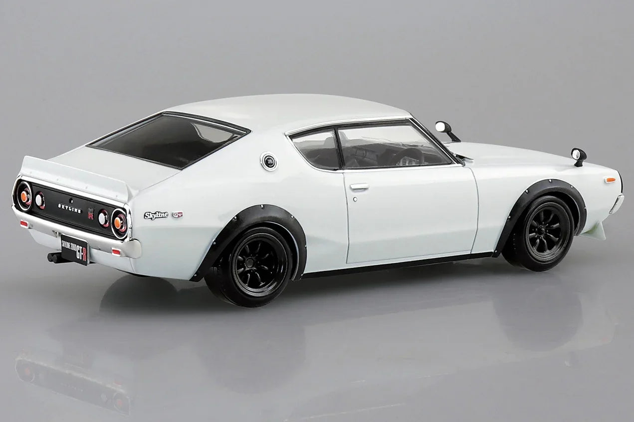 THE SNAP KIT ニッサン C110 スカイライン GT-R 4種セット ニッサン C110スカイラインGT-R カスタム(ホワイト) - AOSHIMA