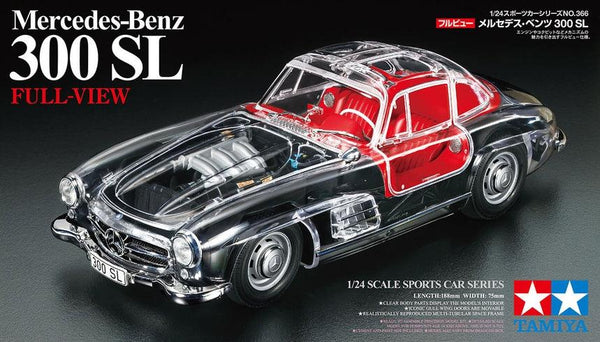 Tamiya 24366 Full View Mercedes 300SL 1/24 Model Kit - A-Z Toy Hobby