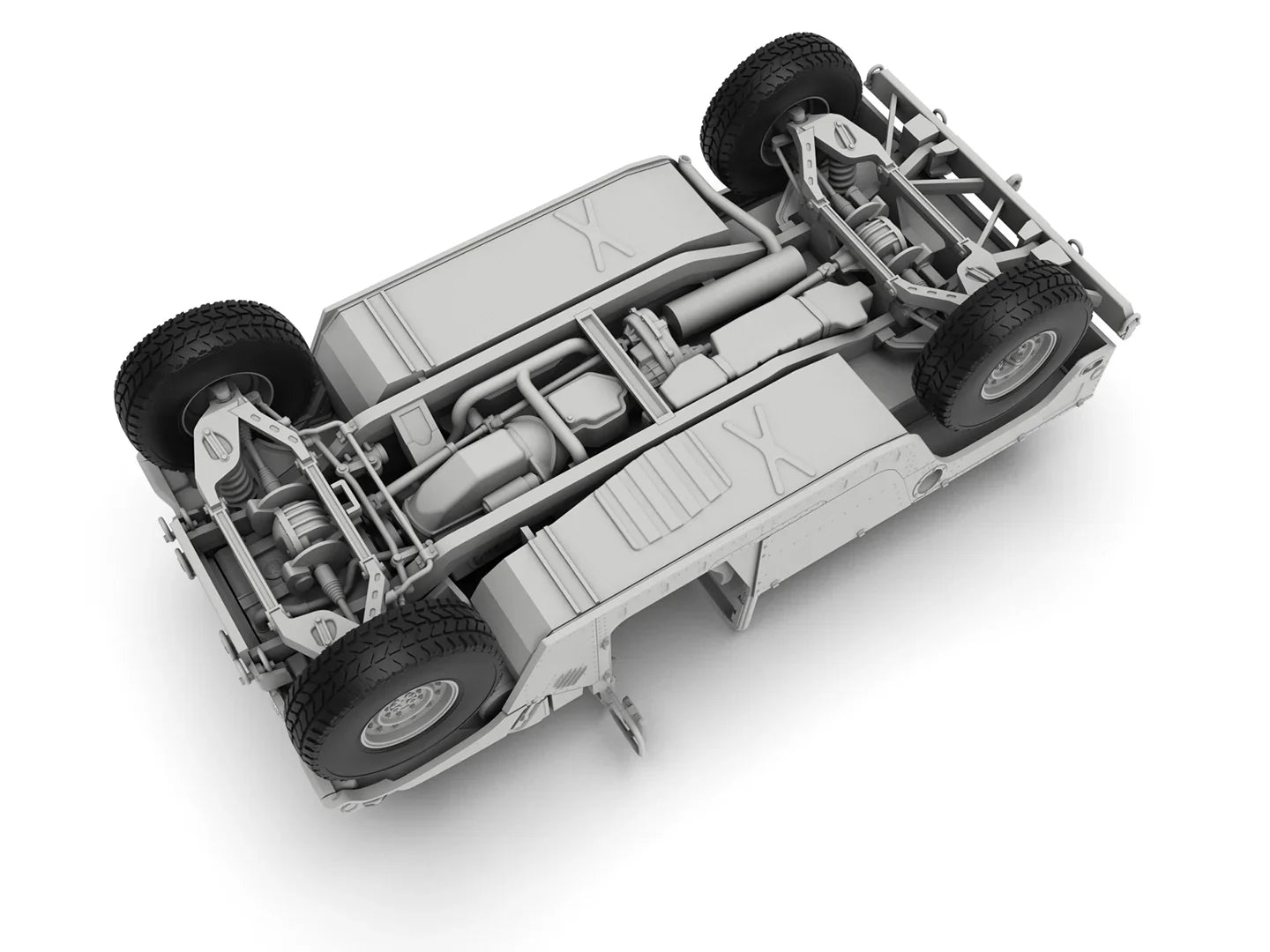 ICM 35435 Humvee M1097A2 1/35 Model Kit - A-Z Toy Hobby