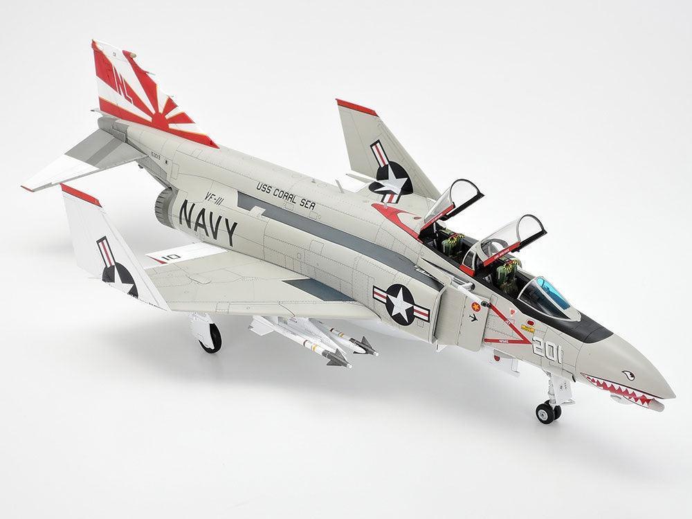 Tamiya 61121 McDonnell Douglas F-4B Phantom II 1/48 Model Kit - A-Z Toy Hobby