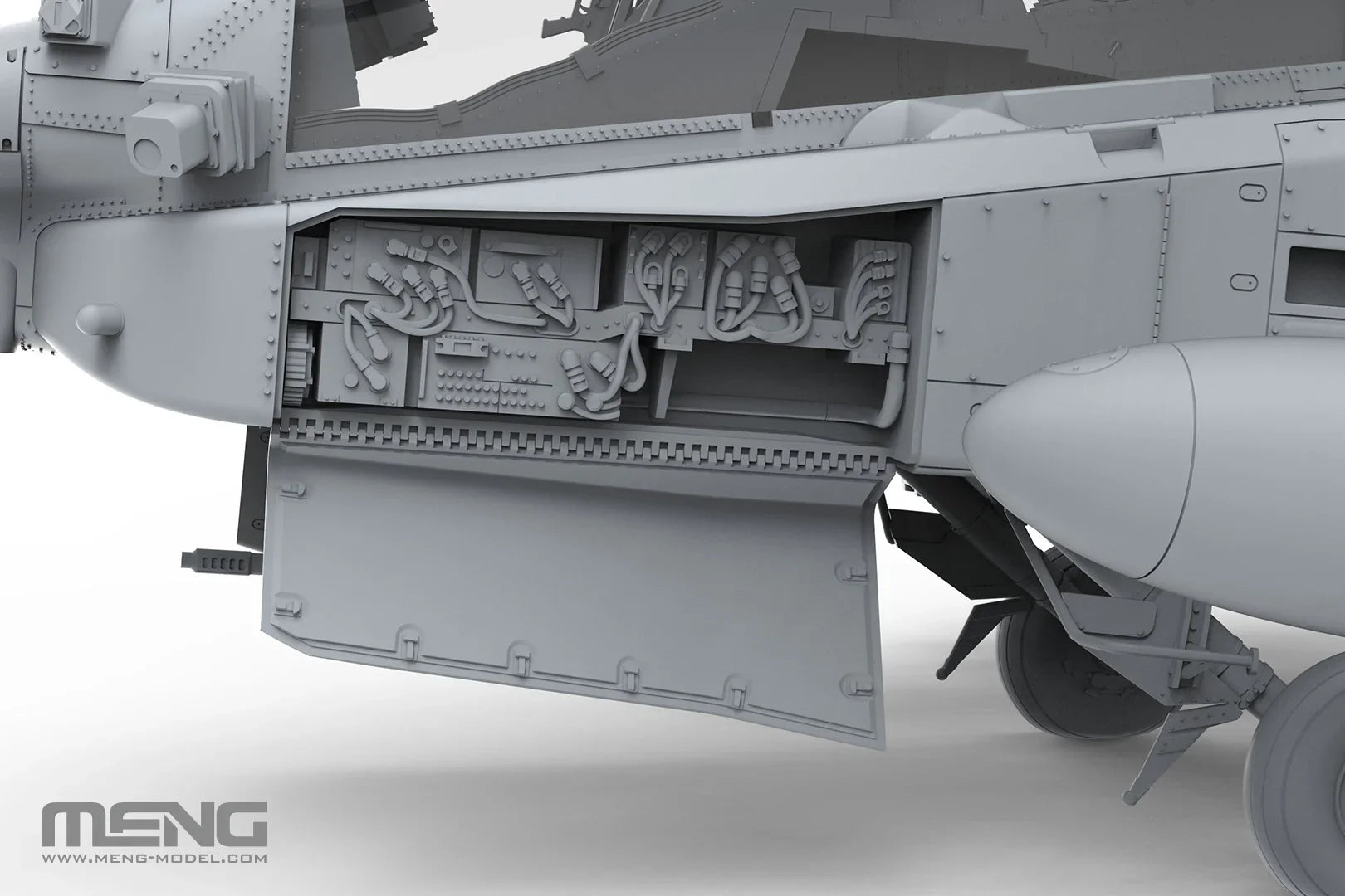 Meng QS-005S AH-64D Israeli Saraf Heavy Attack Helicopter 1/35 Model Kit - A-Z Toy Hobby