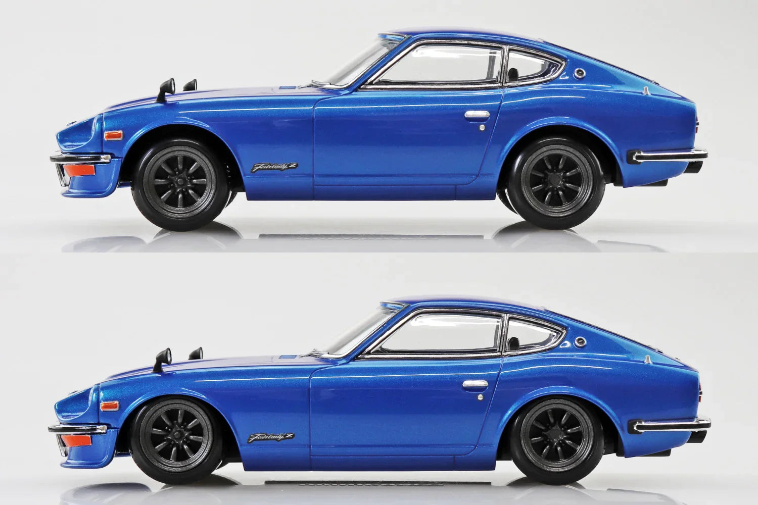 Aoshima Snap Kit 15CU-BE Nissan S30 Fairlady Z Custom (Blue Metallic) 1/32 Model Kit - A-Z Toy Hobby