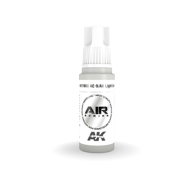 AK Interactive AK11908 3G Air AE-9/AII Light Grey Paint 17ml