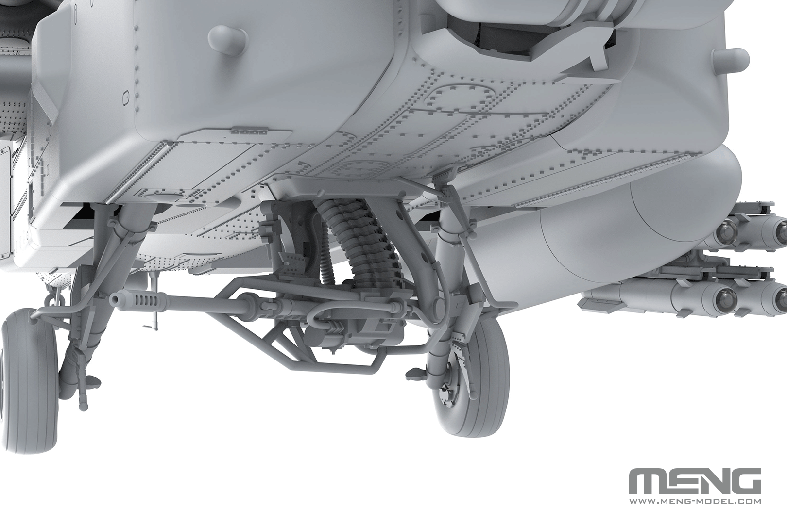 Meng QS-005S AH-64D Israeli Saraf Heavy Attack Helicopter 1/35 Model Kit - A-Z Toy Hobby