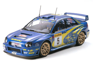 Tamiya 24240 Subaru Impreza WRC 2001 1/24 Model Kit - A-Z Toy Hobby