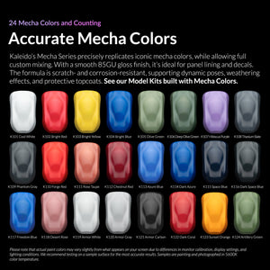 Kaleido 24 Mecha Colors Paint Set - A-Z Toy Hobby