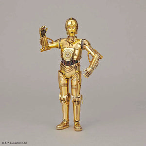 Bandai Star Wars C-3PO & R2-D2 1/12 Model Kit - A-Z Toy Hobby