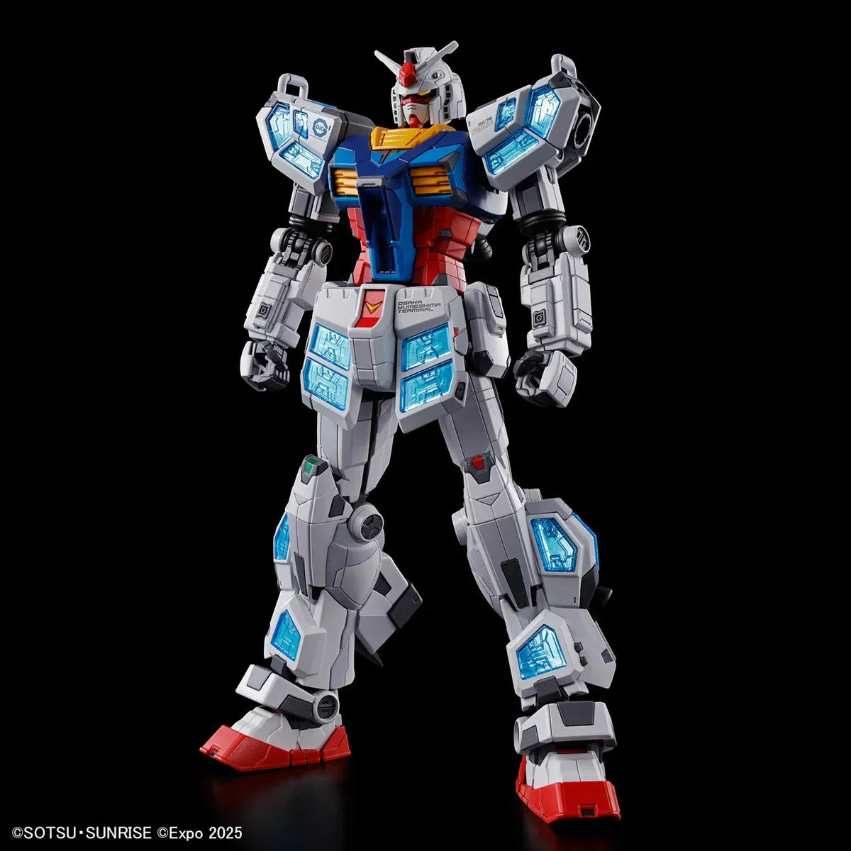 Bandai RX-78F00/E Gundam (EX-001 G.L.R.S.S. Feather Unit) 1/144