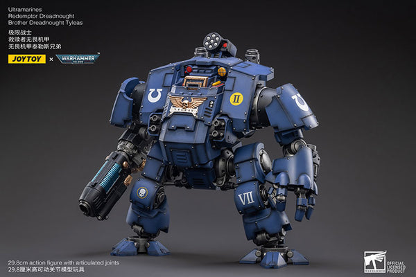 Joy Toy Warhammer Ultramarines Redemptor Dreadnought Brother Dreadnought Tyleas 1/18 Action Figure