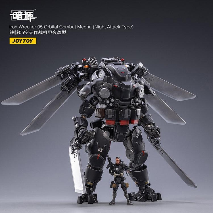 Joy Toy Iron Wrecker 05 Orbital Combat Mecha (Night Attack Type) 1/25 Action Figure - A-Z Toy Hobby