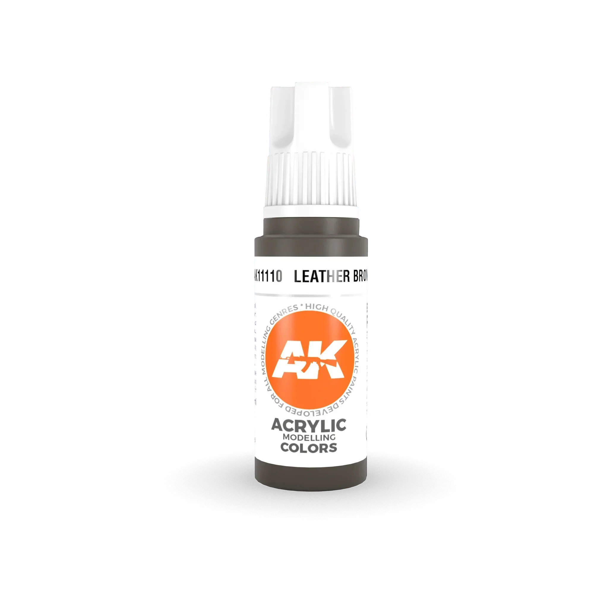 AK Interactive AK11110 3G Leather Brown Acrylic Paint 17ml - A-Z Toy Hobby