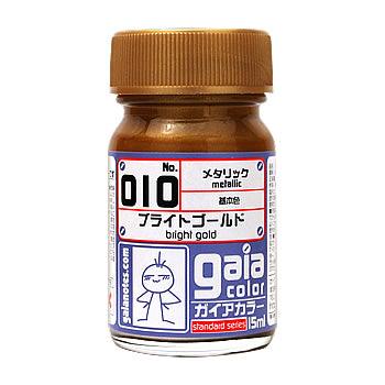 Gaia Notes Metallic Color 010 Bright Gold Lacquer Paint 15ml - A-Z Toy Hobby