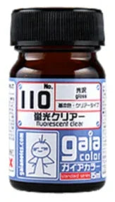 Gaia Notes 110 Fluorescent Clear Lacquer Paint 15ml - A-Z Toy Hobby