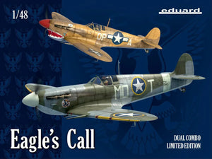 Eduard 11149 Spitfire Mk.Vb & Spitfire Mk.Vc Eagle's Call Duo 1/48 Model Kit - A-Z Toy Hobby