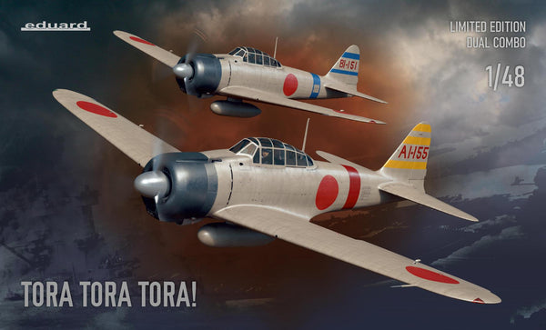 Eduard 11155 A6M2 Type 21 Tora Tora Tora Dual Combo 1/48 Model Kit - A-Z Toy Hobby