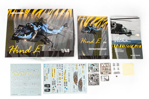 Eduard 11163 Hind E Soviet Attack Helicopter Mi-24V and Mi-35 1/48 Model Kit - A-Z Toy Hobby
