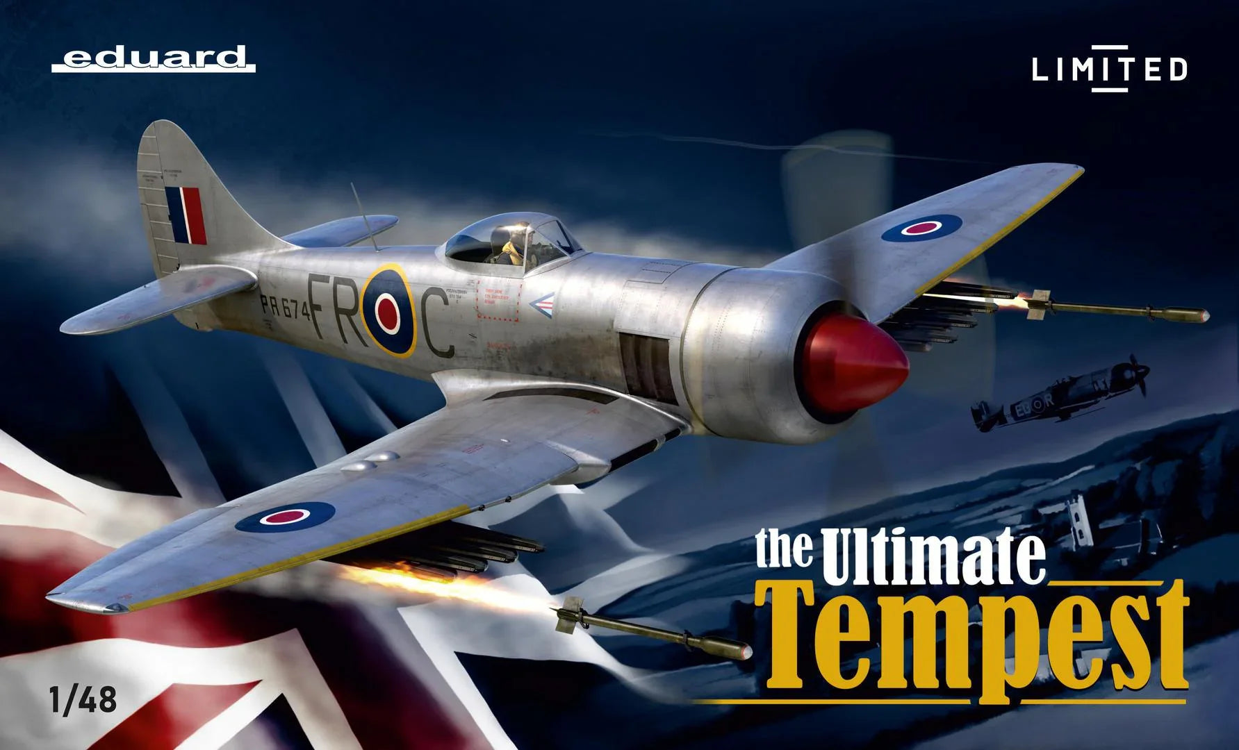 Eduard 11164 The Ultimate Tempest Mk. II British Fighter 1/48 Model Kit - A-Z Toy Hobby