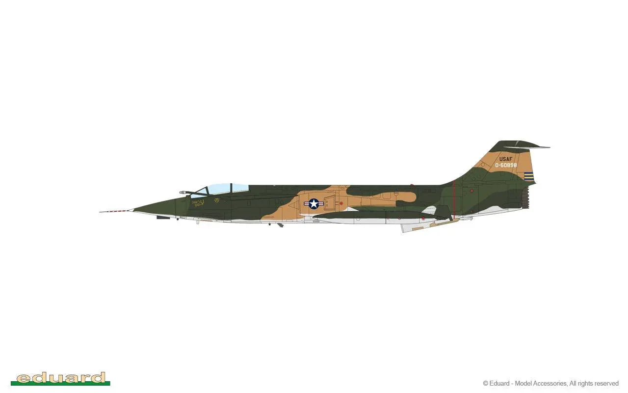 Eduard 11169 The Zipper F-104C Starfighter in Vietnam War Limited Edition 1/48 Model Kit - A-Z Toy Hobby