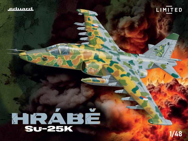 Eduard 11176 Su-25K Frogfoot Hrake Limited Edition 1/48 Model Kit - A-Z Toy Hobby