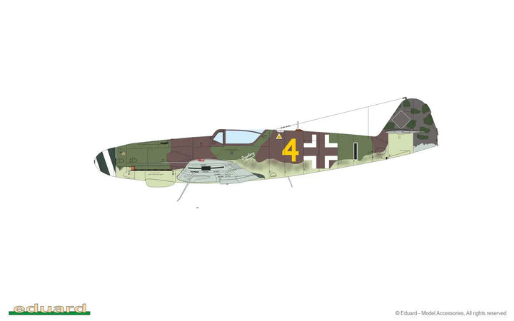 Eduard 11177 Kurfurst Bf 109K-4 Limited Edition 1/48 Model Kit - A-Z Toy Hobby