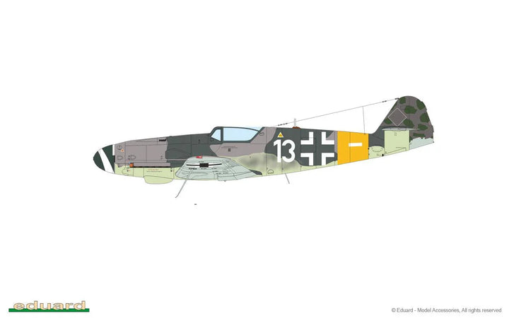 Eduard 11177 Kurfurst Bf 109K-4 Limited Edition 1/48 Model Kit - A-Z Toy Hobby