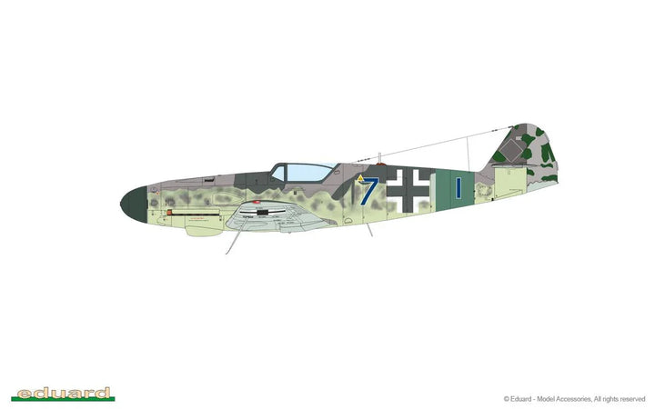 Eduard 11177 Kurfurst Bf 109K-4 Limited Edition 1/48 Model Kit - A-Z Toy Hobby