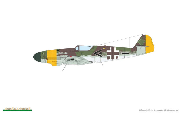 Eduard 11177 Kurfurst Bf 109K-4 Limited Edition 1/48 Model Kit - A-Z Toy Hobby
